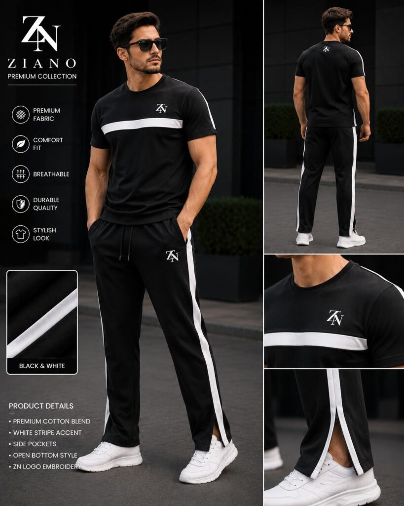 Premium Streetwear France luxury clothing by Ziano Official.